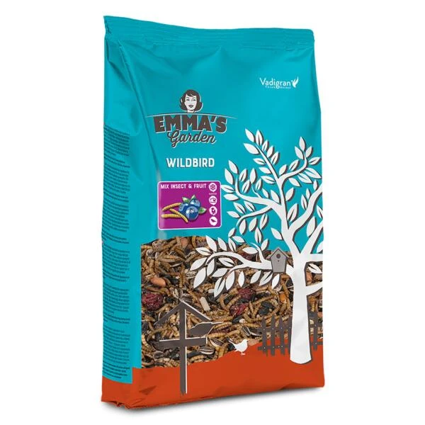 Emma's Garden Mix Insecten En Fruit - 3,5 Kg 2 Emma's Garden Mix Insecten En Fruit - 3,5 Kg