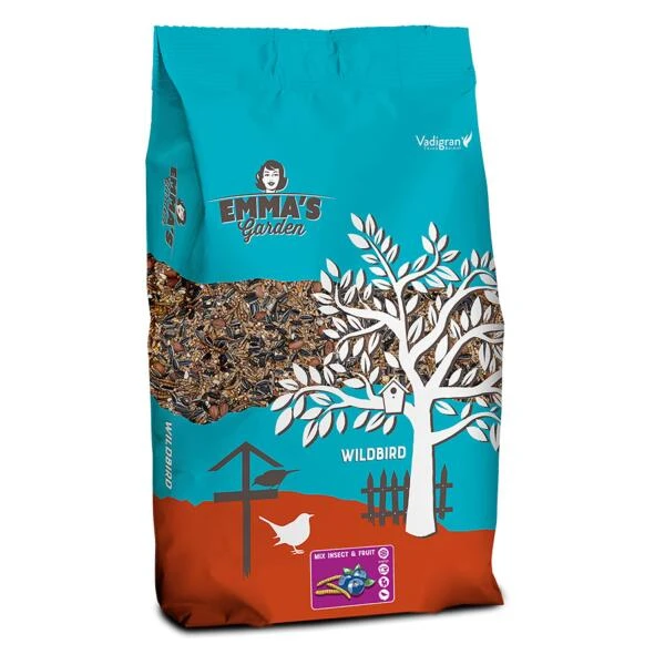 Emma's Garden Mix Insecten En Fruit - 10 Kg 3 Emma's Garden Mix Insecten En Fruit - 10 Kg