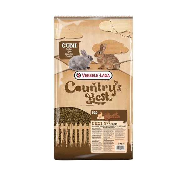 VERSELE-LAGA Country's Best Cuni Fit Plus Voor Konijnen - 5 Kg 3 VERSELE-LAGA Country's Best Cuni Fit Plus Voor Konijnen - 5 Kg