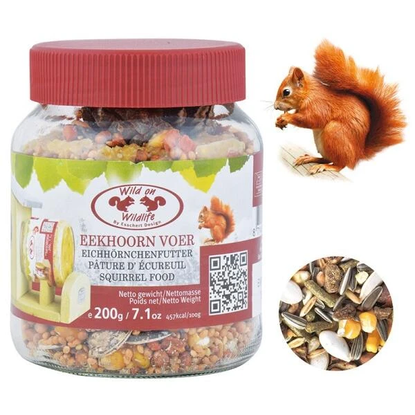 ESSCHERT DESIGN Eekhoornvoer In Pot 3 ESSCHERT DESIGN Eekhoornvoer In Pot