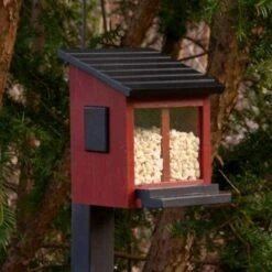 Eekhoornvoederhuisje Rood 7 Eekhoornvoederhuisje Rood -Tuinadvies eekhoornvoedersilo rood 1484055067 2 600
