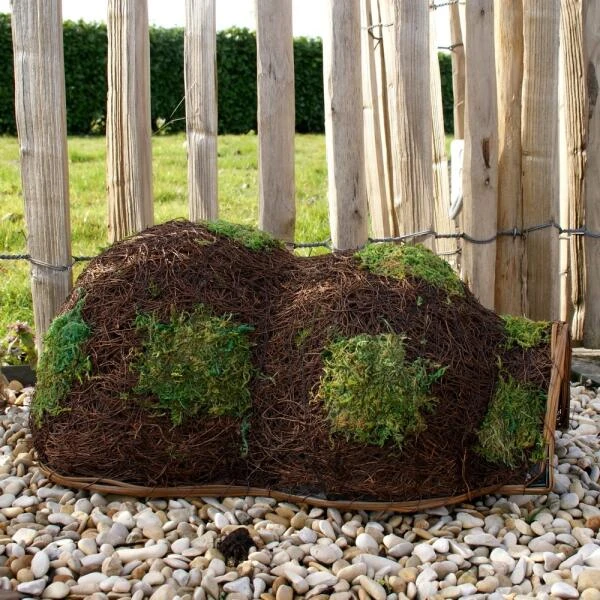 Egelhuis - Egelkorf Naturel 46 × 33 × 25 Cm 7 Egelhuis - Egelkorf Naturel 46 × 33 × 25 Cm - Afbeelding 5