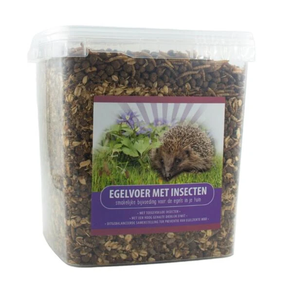 Egelvoer Met Insecten - 2,5 Kg 3 Egelvoer Met Insecten - 2,5 Kg