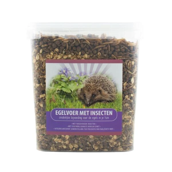 Egelvoer Met Insecten - 2,5 Kg 5 Egelvoer Met Insecten - 2,5 Kg - Afbeelding 3