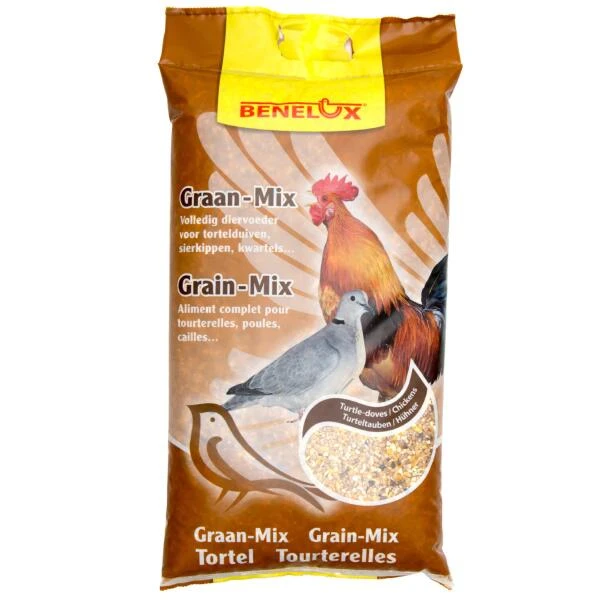 Graanmengeling Voor Sierkippen, Kwartels, Tortelduiven...5 Kg 2 Graanmengeling Voor Sierkippen, Kwartels, Tortelduiven...5 Kg