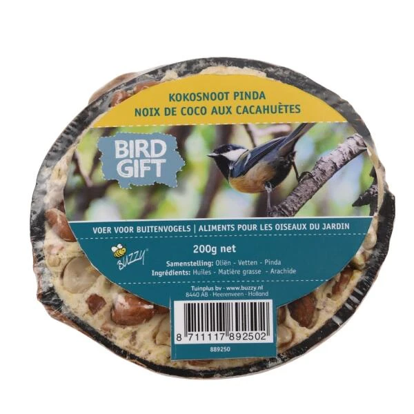 Halve Kokosnoot Met Pindanoten 3 Halve Kokosnoot Met Pindanoten