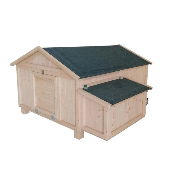 Kippenhok Cassie Mobile - Naturel - 1,5 M² 3 Kippenhok Cassie Mobile - Naturel - 1,5 M²