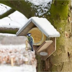 ESSCHERT DESIGN Pindakaaspothouder Met Zinken Dak 12 ESSCHERT DESIGN Pindakaaspothouder Met Zinken Dak -Tuinadvies pindakaasbistro 1492074689 3 600