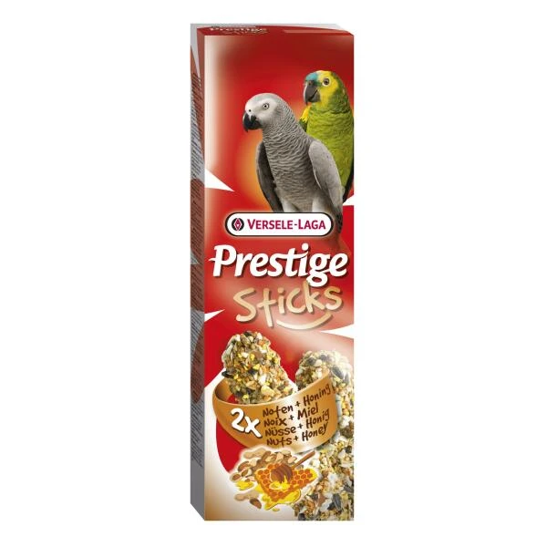 VERSELE-LAGA Prestige Sticks Papegaaien Noten & Honing - 140 G 3 VERSELE-LAGA Prestige Sticks Papegaaien Noten & Honing - 140 G