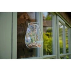 Raamvoederhuis Druppelvorm - Transparant -Tuinadvies raamvoederhuis dewdrop 1669974016 1 600
