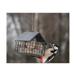 Voederhuisje Zwart Voor Vetbollen -Tuinadvies voederhuisje zwart voor vetbollen 1571321864 4 600