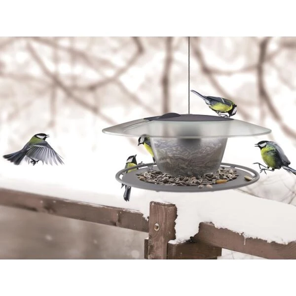 Voedersilo Kunststof Rond - Hangmodel 3 Voedersilo Kunststof Rond - Hangmodel