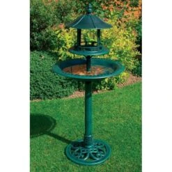 Vogelbad En Voedertafel 2-in-1 11 Vogelbad En Voedertafel 2-in-1 -Tuinadvies voedertafel met bad 2 in 1 1484056506 3 600