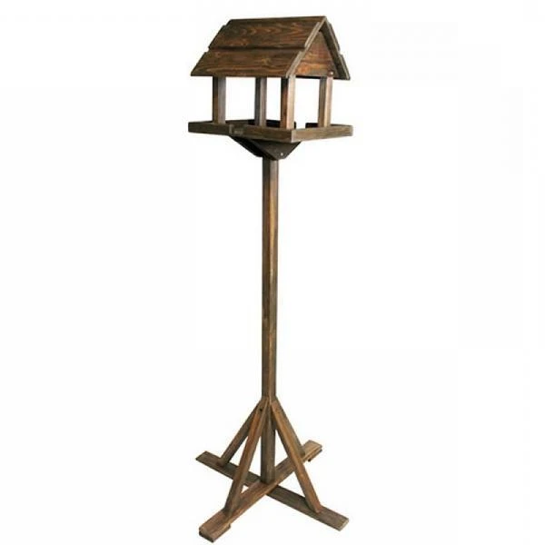 Voedertafel Op Statief Met Dak 3 Voedertafel Op Statief Met Dak