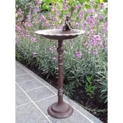 Vogelbad Gietijzer Op Voet Met Elfje 9 Vogelbad Gietijzer Op Voet Met Elfje -Tuinadvies vogelbad gietijzer elfje 1484056262 3 600