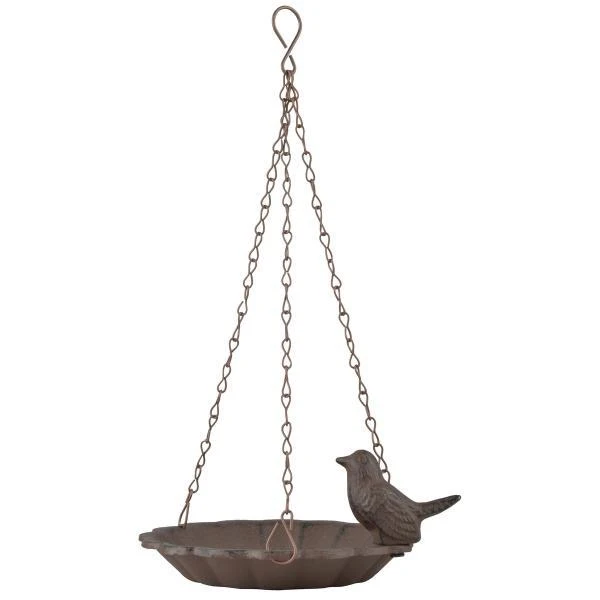 ESSCHERT DESIGN Vogelbad Hangend - Gietijzer 4 ESSCHERT DESIGN Vogelbad Hangend - Gietijzer - Afbeelding 2