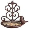 ESSCHERT DESIGN Wandvoederschaal Met Vogel - Gietijzer -Tuinadvies wandvoederschaal met vogel 1484062468 1 600